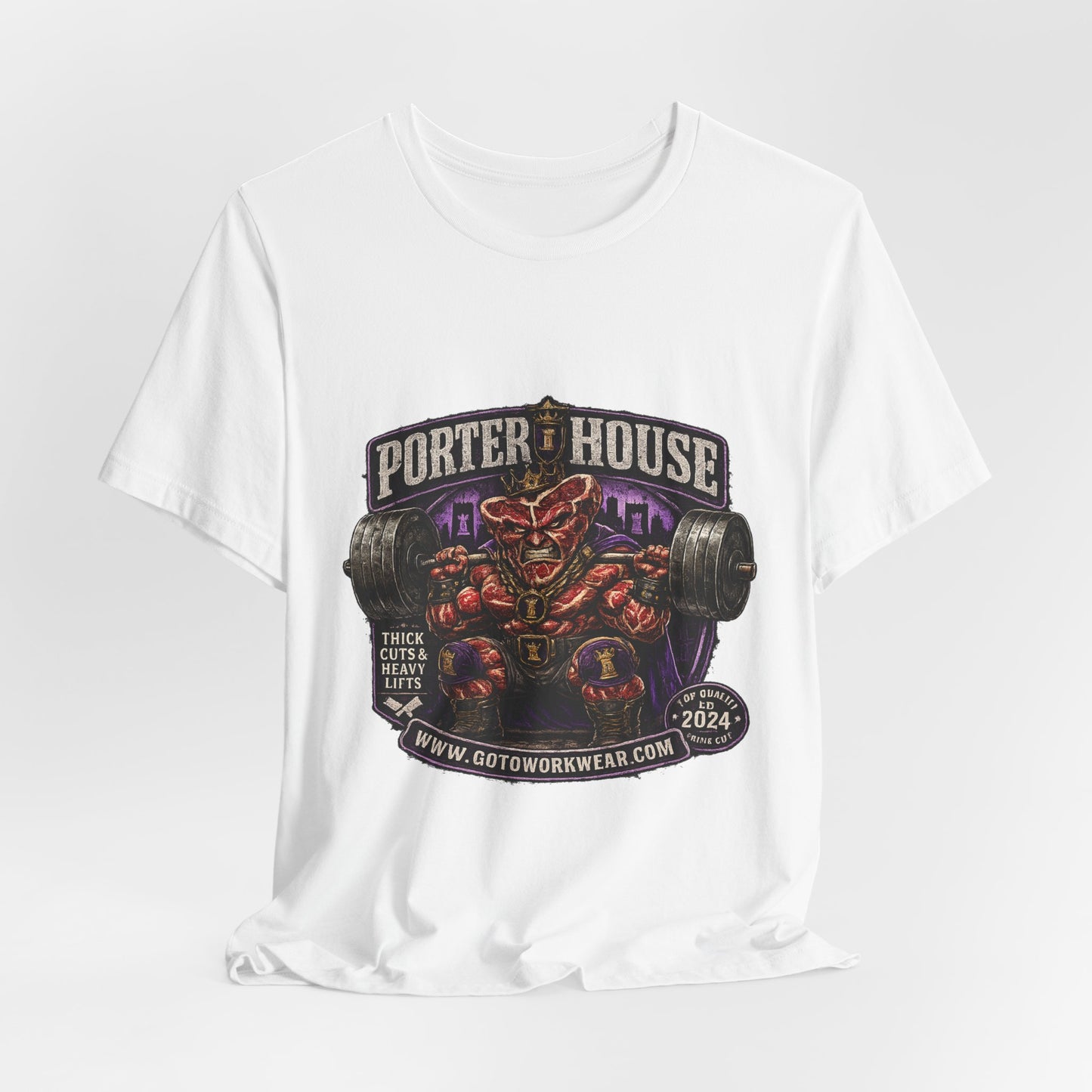 Porter House "Thick Cuts & Heavy Lifts" - Graphic Tee