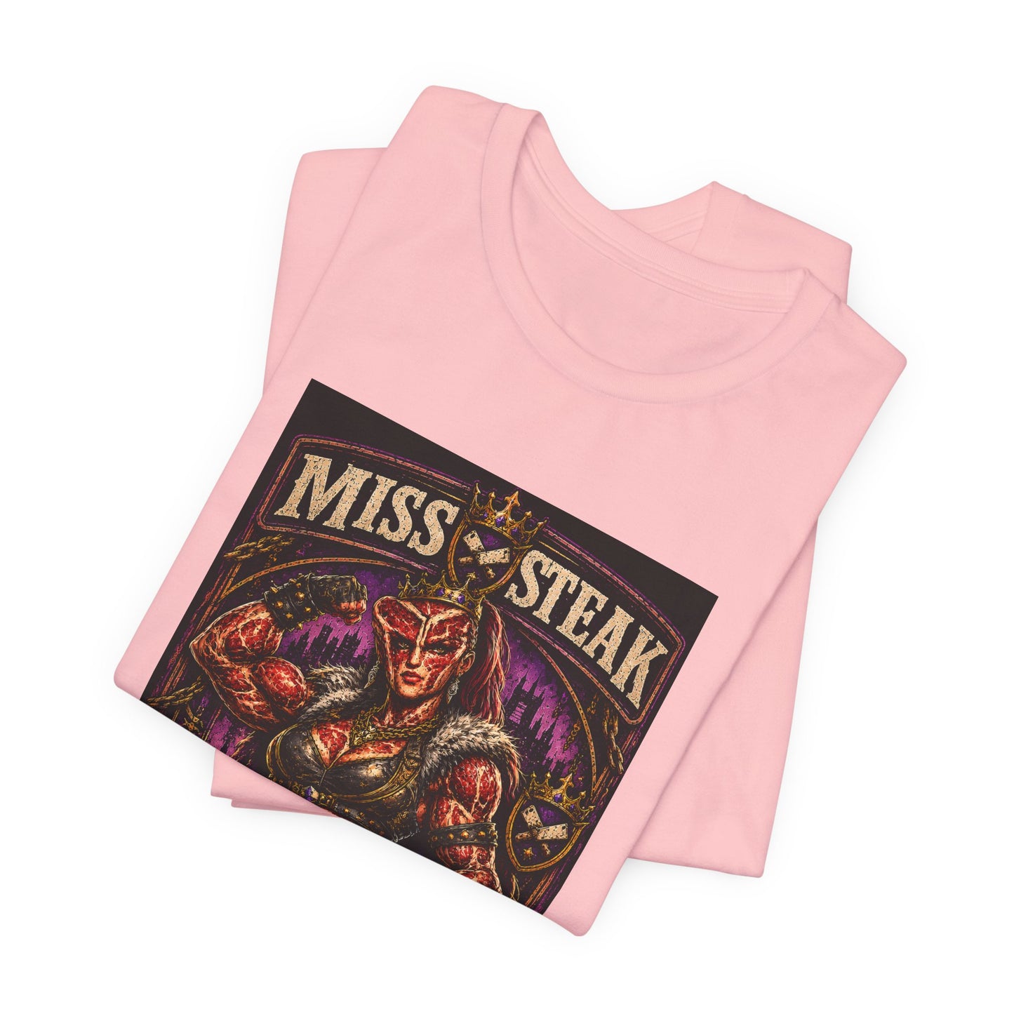 Miss Steak “Cut Different. Pressure Creates Diamonds. Work Creates Queens.”- Graphic Tee