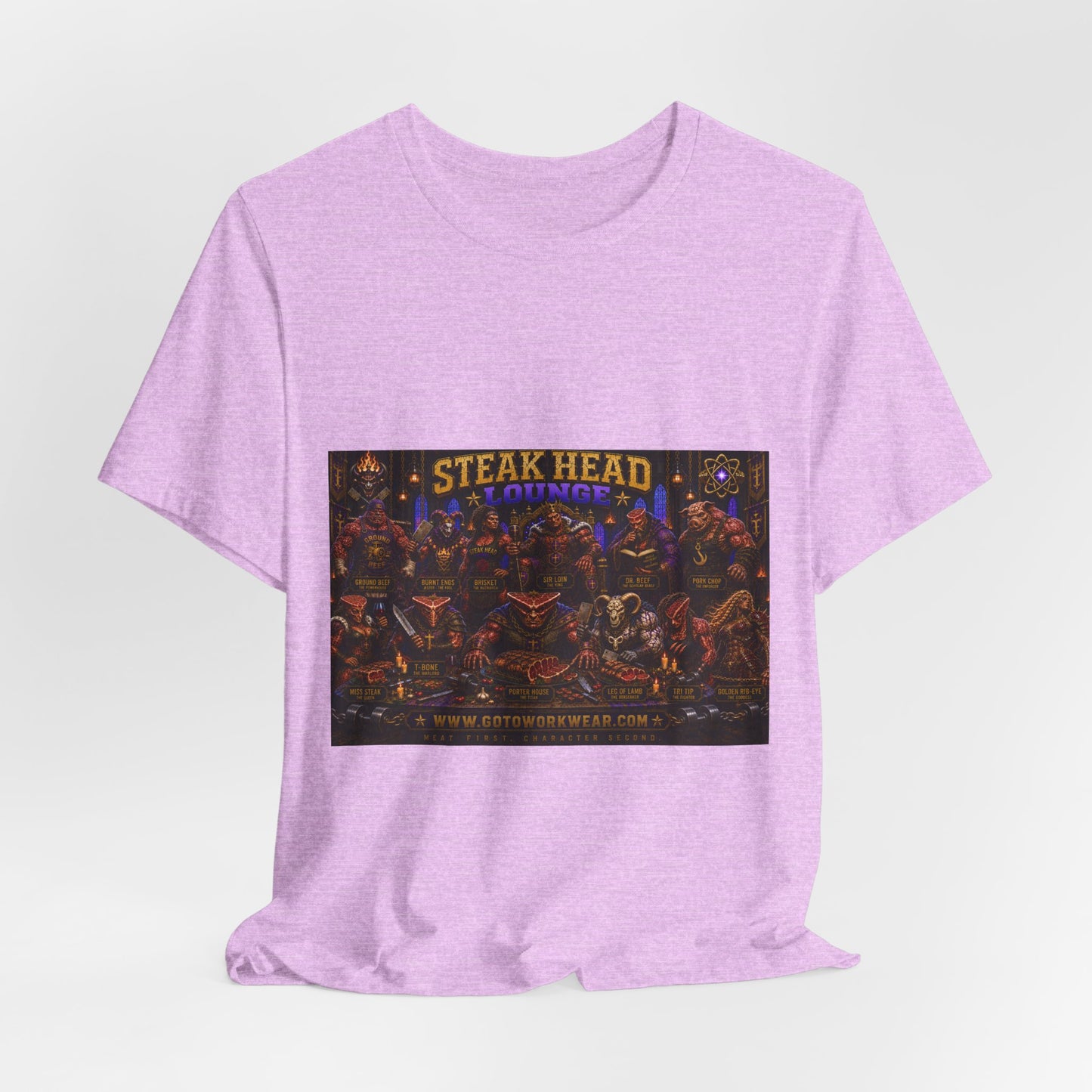 Steak Head Lounge ALL - "The strongest thing in the gym is not muscle—  It is the decision to return tomorrow." - Graphic Tee