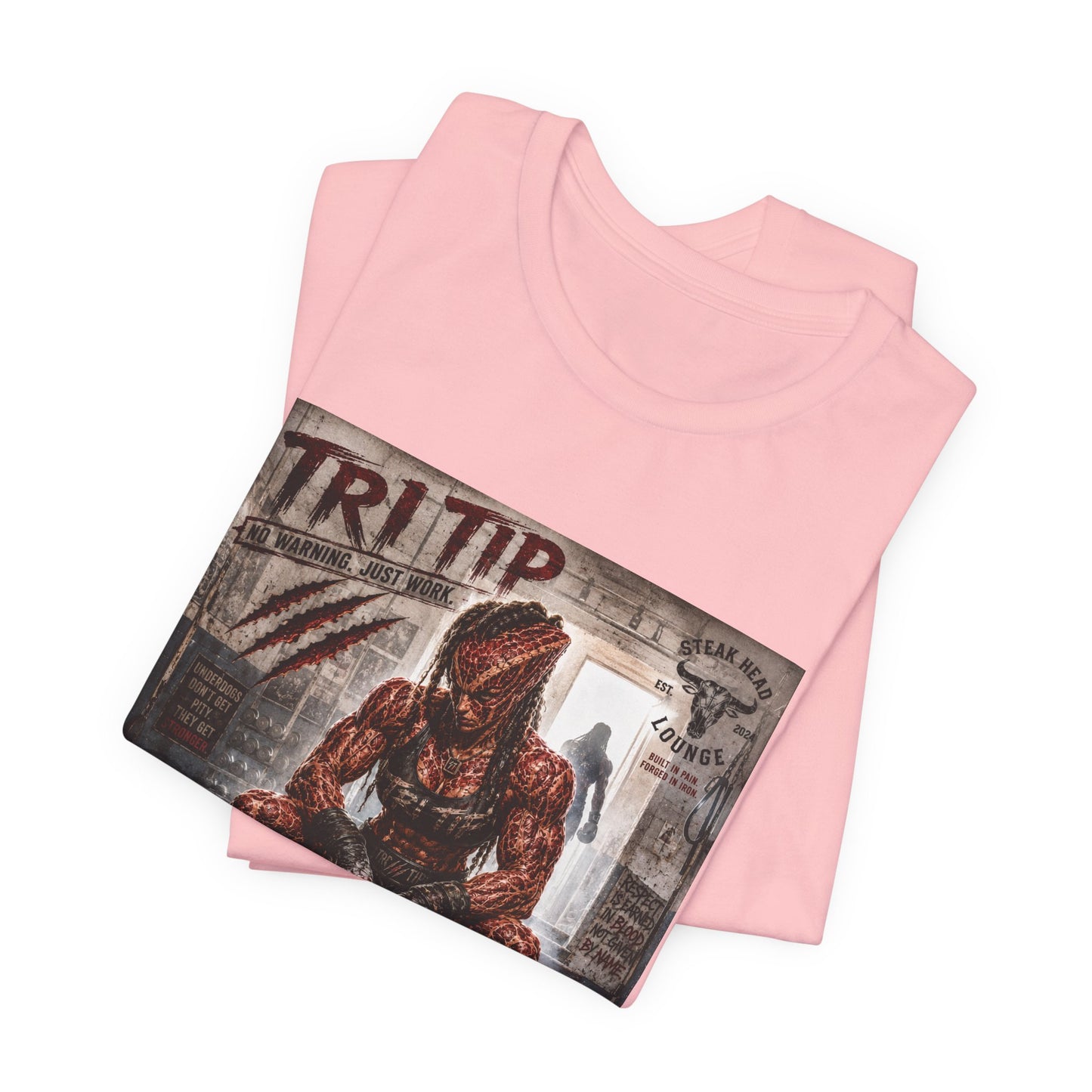 TRI TIP "No Warning. Just Work" - Graphic Tee
