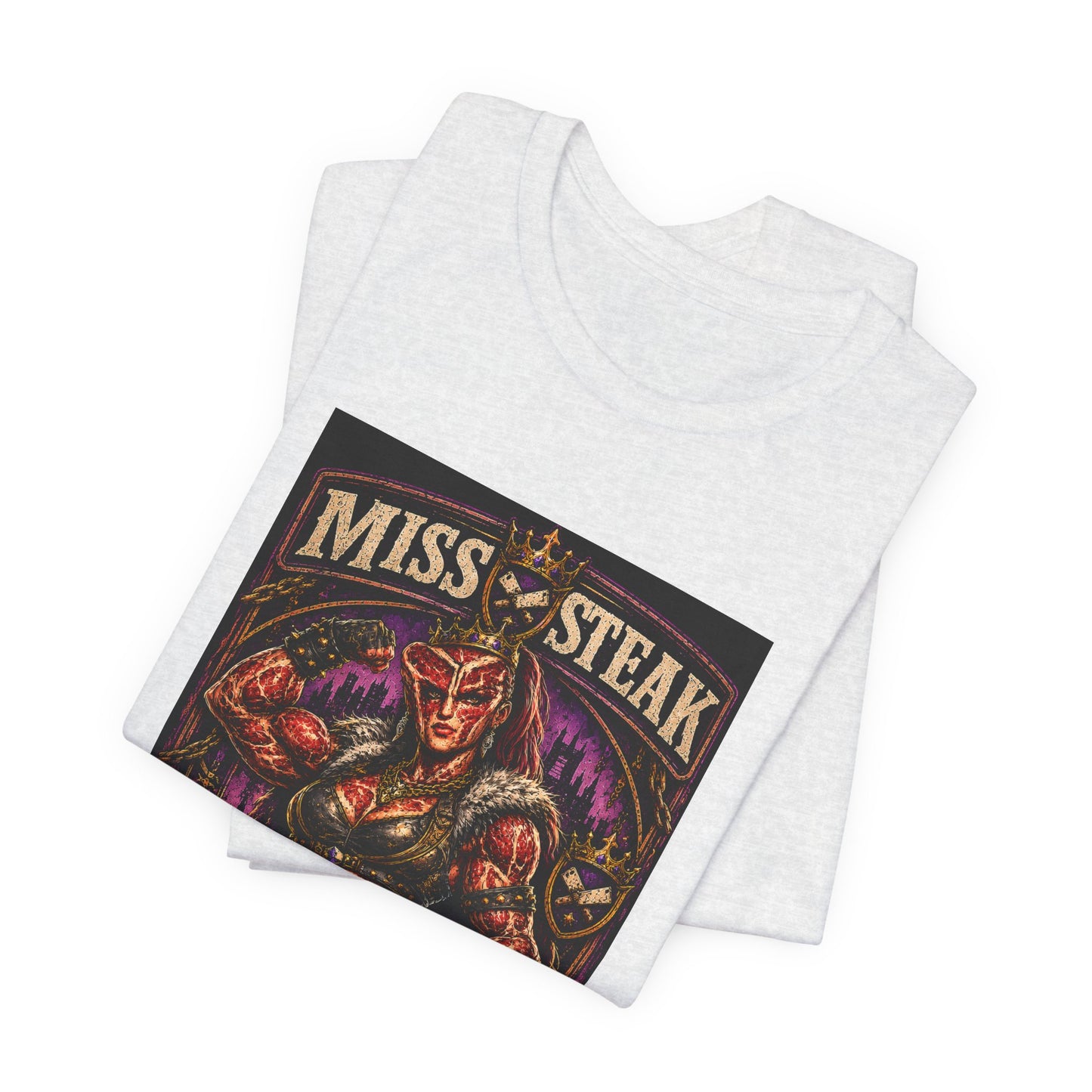 Miss Steak “Cut Different. Pressure Creates Diamonds. Work Creates Queens.”- Graphic Tee