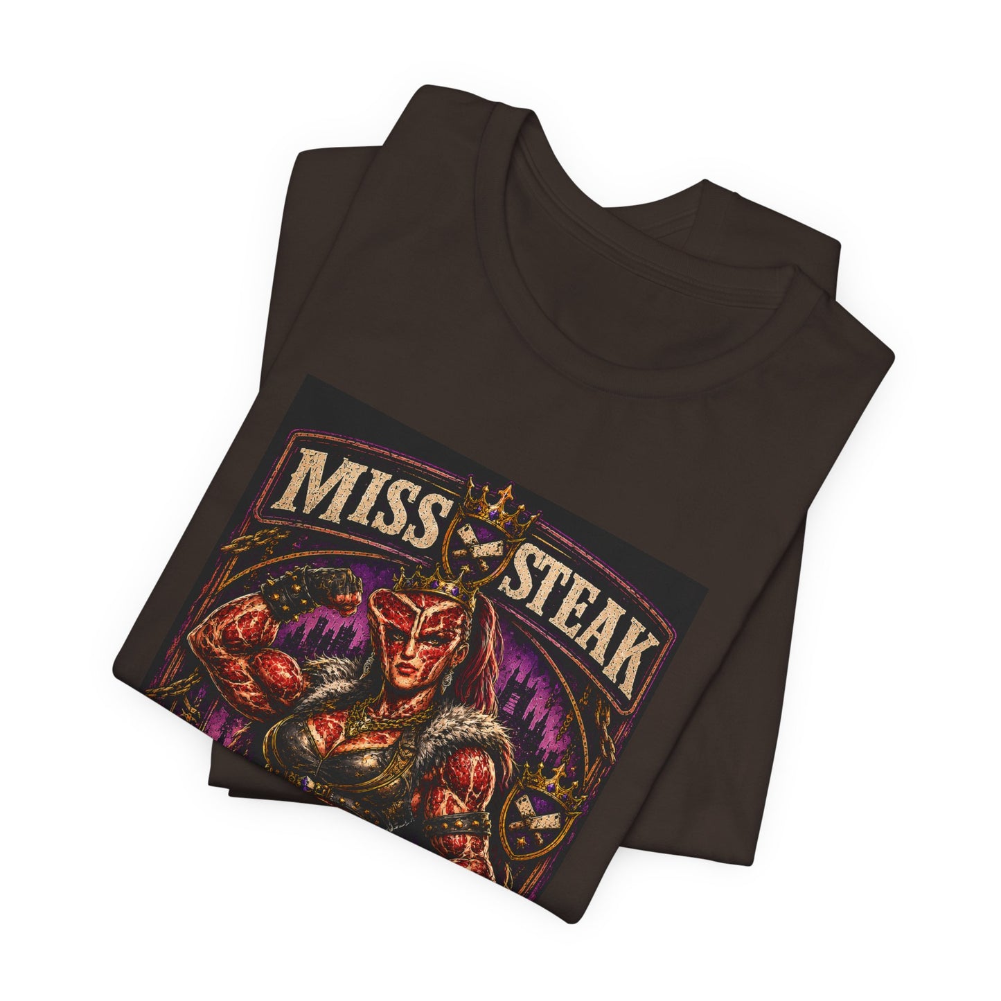 Miss Steak “Cut Different. Pressure Creates Diamonds. Work Creates Queens.”- Graphic Tee