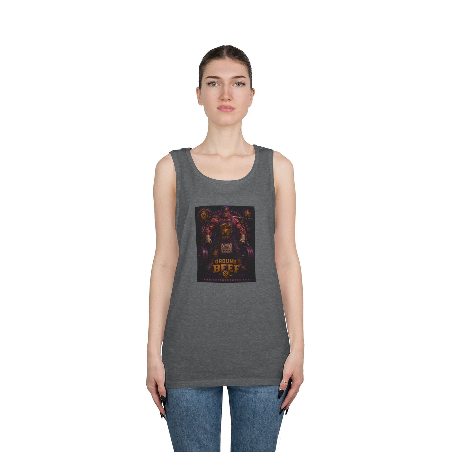 Ground Beef "Grinder Built Gains" - Tank Top