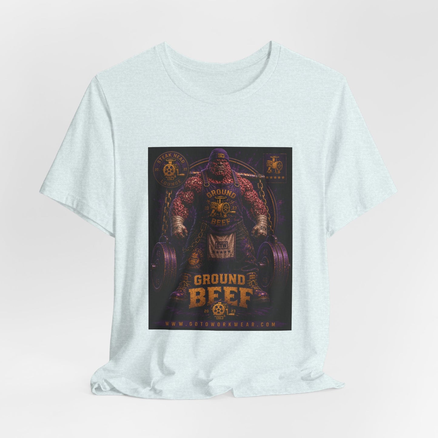 Ground Beef "Grinder Built Gains" - Graphic Tee