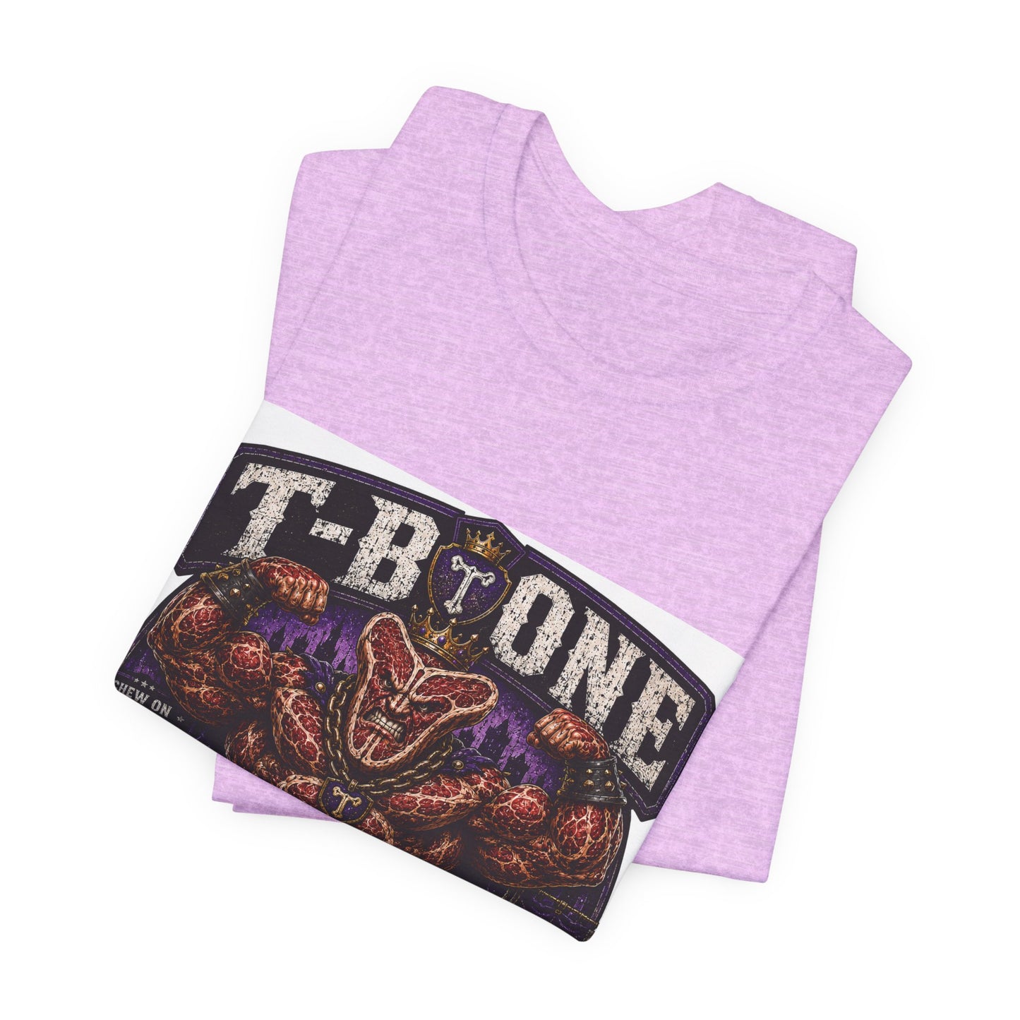 T-Bone "Chew on Your Excuses, Lft the Weight" - Graphic Tee