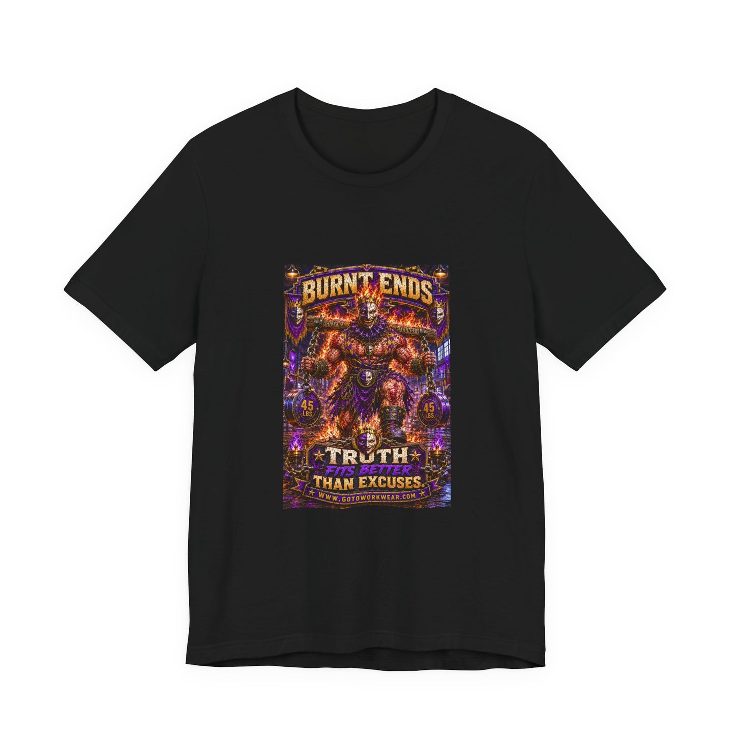 Burnt Ends "Truth Fits Better Than Excuses" - Graphic Tee