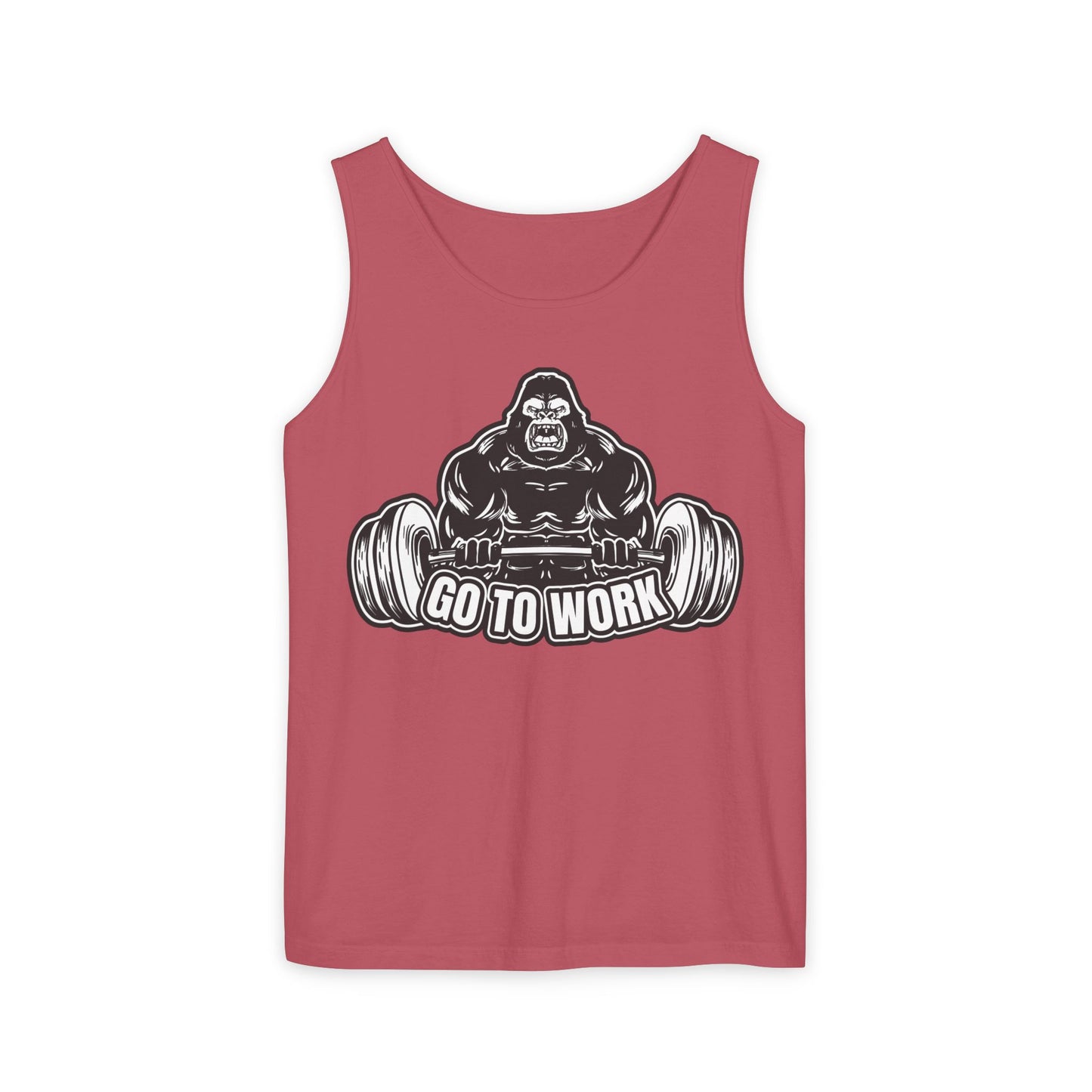Strength Training Gorilla Tank Top, Workout Gear, Fitness Apparel, Gym Shirt, Exercise Tank, Bodybuilding Clothes