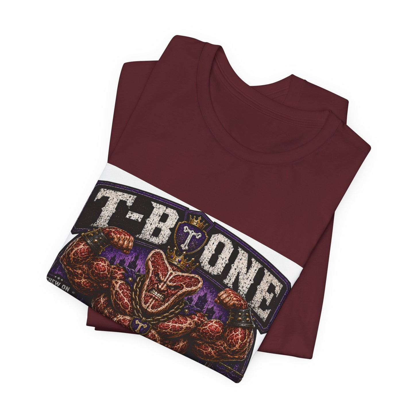 T-Bone "Chew on Your Excuses, Lft the Weight" - Graphic Tee