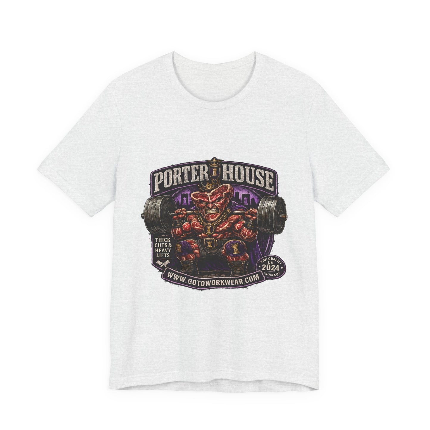 Porter House "Thick Cuts & Heavy Lifts" - Graphic Tee