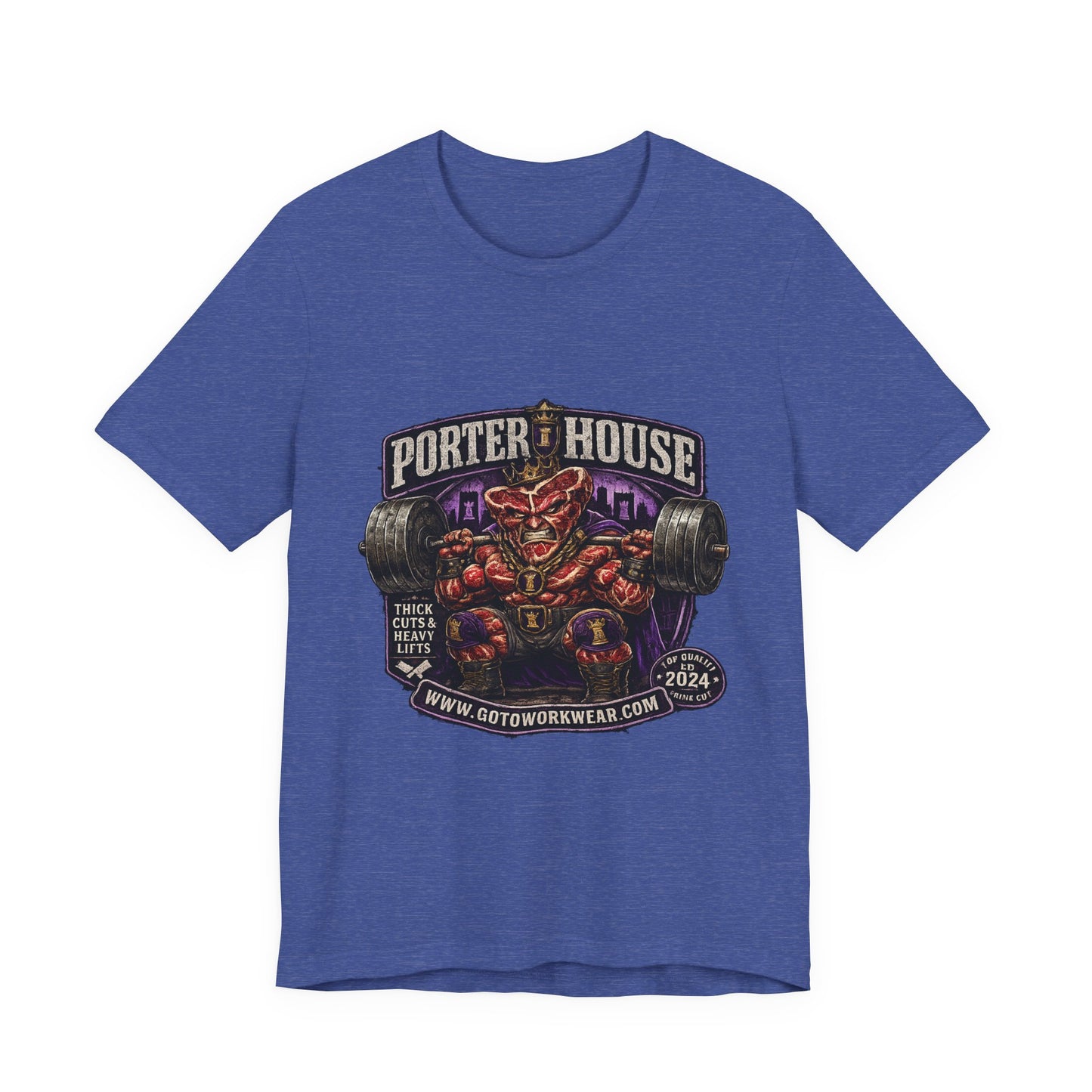 Porter House "Thick Cuts & Heavy Lifts" - Graphic Tee